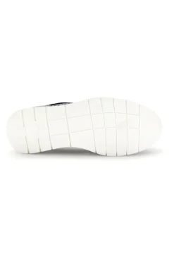 PRIMA RIGA Sneakers blu traforate con arch support in vera pelle 182082 Hot