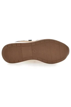 LAURA BIAGIOTTI Sneakers bronzo con zip decorativa L97619517 New
