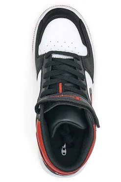 CHAMPION Sneakers Rebound 2.0 Mid Bianco-Nero-Rosso
