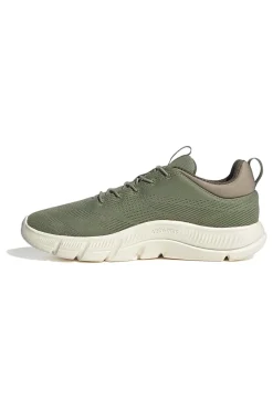 Uomo ADIDAS Sneakers Cloudfoam Flex con lacci elasticizzati Verde Oliva
