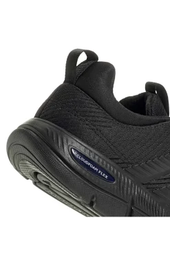 Donna ADIDAS Sneakers Cloudfoam Flex con lacci elasticizzati Nere