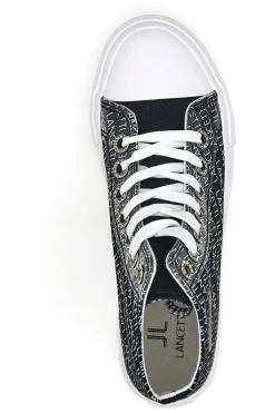 LANCETTI Sneakers Con Flatform 123 Nere