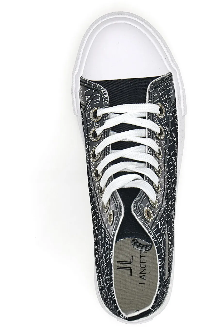 LANCETTI Sneakers Con Flatform 123 Nere