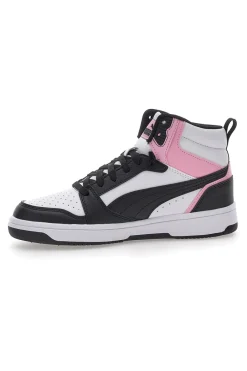 PUMA Sneakers con Lacci Bianche e Nere Rebound V6