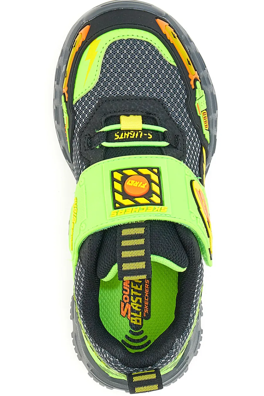 SKECHERS Sneakers con Luci ed Effetti Sonori Nere Sound Blasters