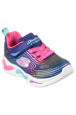 SKECHERS Sneakers con Luci S Lights Wavy Beams Multicolore