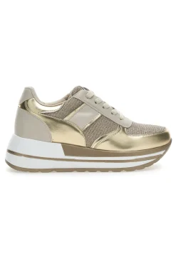 ENERGY Sneakers con Zeppa 143 Oro Discount