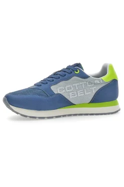 Uomo COTTON BELT Sneakers Carter Bicolor Blu
