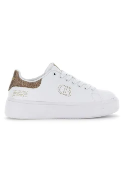 COTTON BELT Sneakers St. Luis Bianche BIANCO/ORO