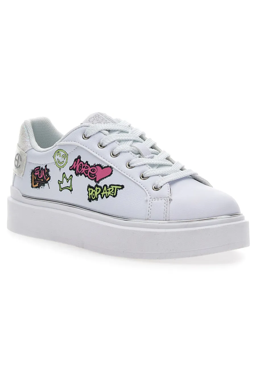 COVERI Sneakers Silvia Graffiti Bianco Discount