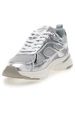 PITTARELLO CAPSULE Sneakers da donna con inserti mesh 8W25911 ARGENTO Best