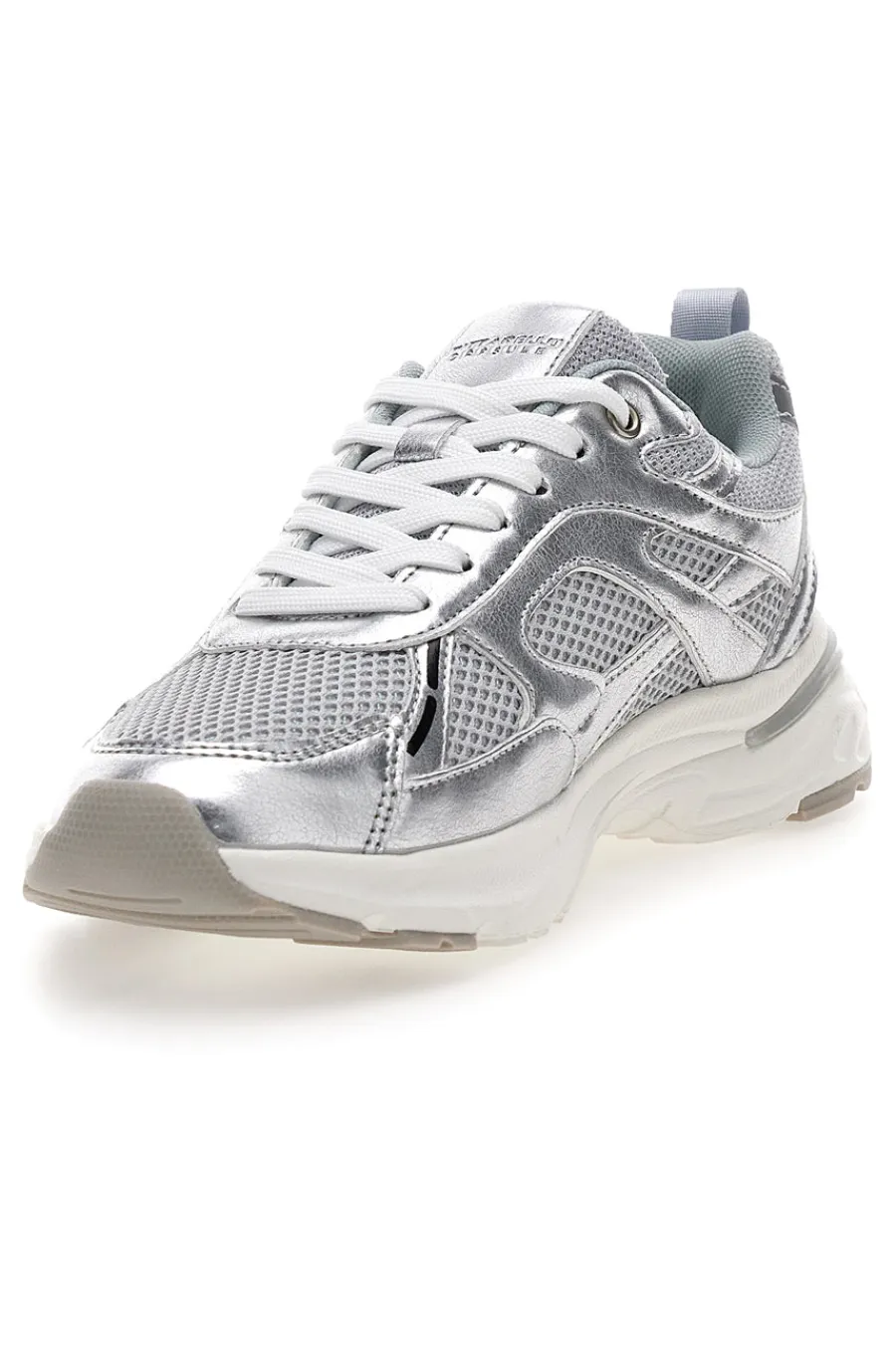 PITTARELLO CAPSULE Sneakers da donna con inserti mesh 8W25911 ARGENTO Best