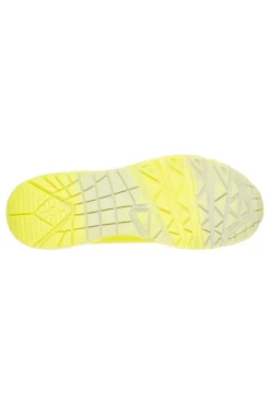 SKECHERS Sneakers Gialle con Air-Cooled Memory Foam Skech-Air Uno - Night Shades YELLOW Hot