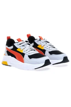 PUMA Sneakers Grigia, Rossa e Nera TRINITY LITE JR