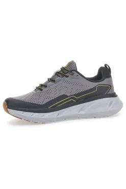 Uomo ROUTE 66 Sneakers grigie con dettagli fluo RO51811D