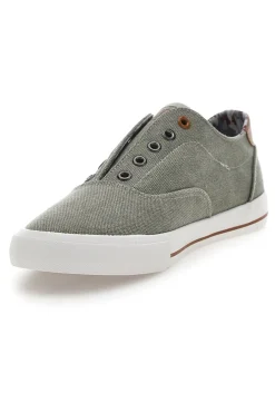 Uomo ROUTE 66 Sneakers Grigie con Elastico Frontale RO914
