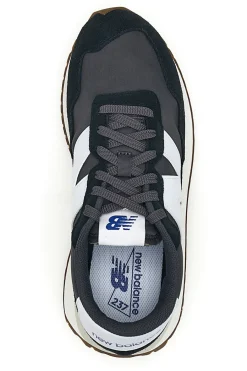 Uomo NEW BALANCE Sneakers grigie da ginnastica in pelle e tessuto Ms237ga