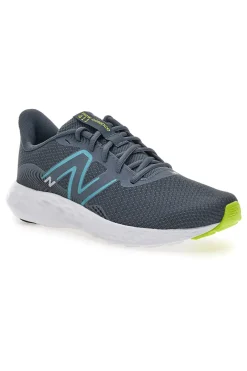 Uomo NEW BALANCE Sneakers grigie da ginnastica in tessuto traspirante M41128a