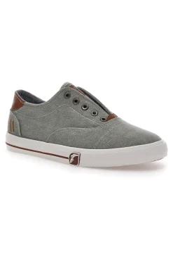 Uomo GOODYEAR Sneakers Grigie in Tela senza Lacci 033
