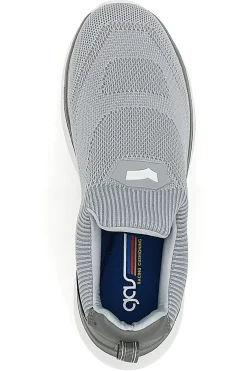Uomo GAS Sneakers Grigie Slip-on Senza Lacci Zanzi Knit