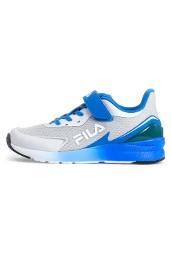 FILA Sneakers Grigio e Blu con Velcro CRUSHER
