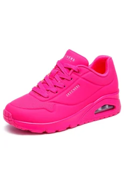 SKECHERS Sneakers hot pink con memory foam Uno Night Shades Sale