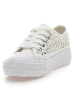 ENERGY Sneakers in Pizzo Bianche 111
