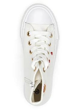 ENERGY Sneakers in Tela Bianche 107