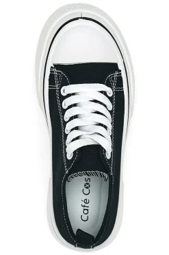 CAFÈ COST Sneakers in Tela Nere Cafè Cost 210 Discount