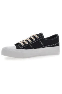 ME u0026 ME Sneakers in Tela Nere con Lacci Me & Me 1878 NERO Hot