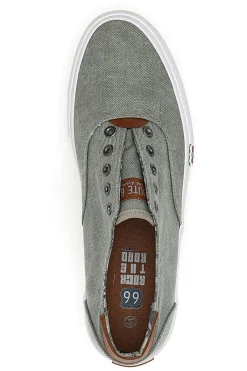 Uomo ROUTE 66 Sneakers in Tela 914 Grigie