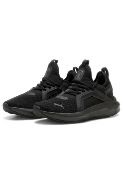 PUMA Sneakers junior nere in tessuto con suola ammortizzata Softride Enzo 5 Jr