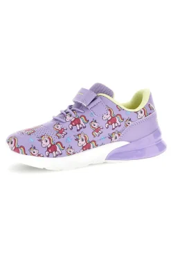 CHAMPION Sneakers lilla con fantasia stampata e strappo U Ps Low Cut