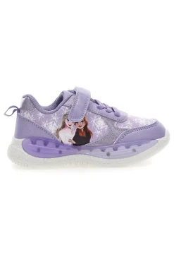 FROZEN Sneakers lilla con luci D169MC