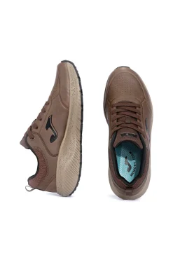 JOMA Sneakers marroni con lacci e memory form Atolon