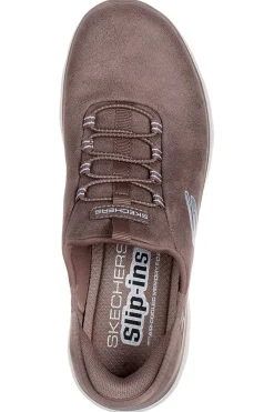 SKECHERS Sneakers marroni slip-on con Memory Foam SUMMITS UNKNOWN TRAIL MARRONE Discount