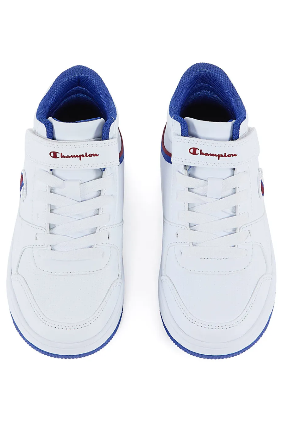 CHAMPION Sneakers Mid-Cut Bianche e Blu RD18 MID B PS