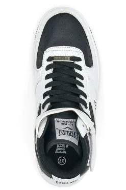 EVERLAST Sneakers Mid Cut 231714 Bianche-Nere New