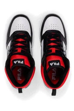 FILA Sneakers Mid-Cut Nere e Rosse con Lacci REGA NF MID TEENS