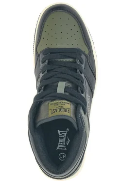 Uomo EVERLAST Sneakers mid verde e nero in materie sintetiche EV716