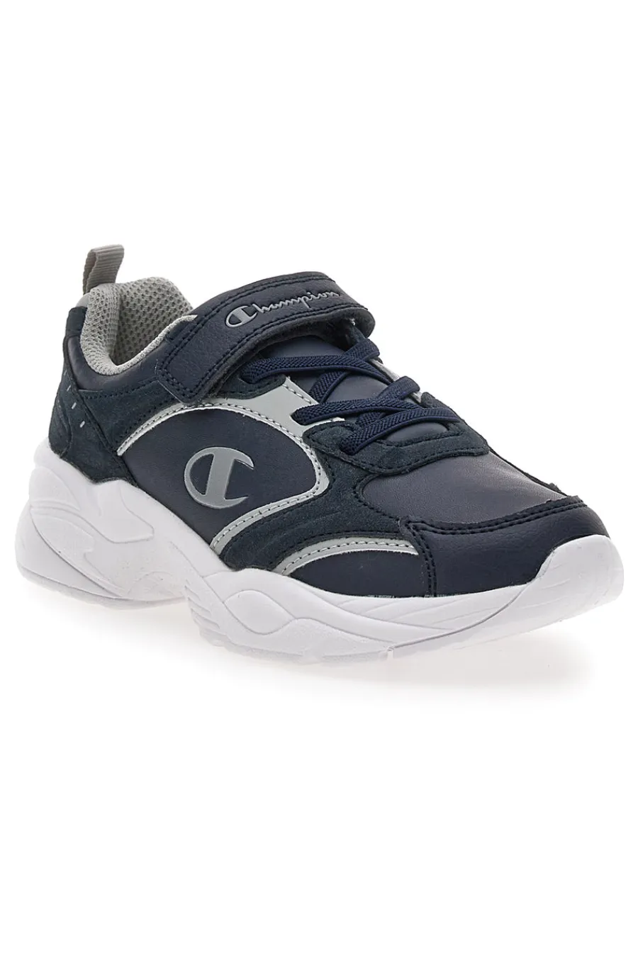CHAMPION Sneakers navy con velcro count b ps