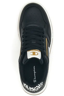 CHAMPION Sneakers nere con dettagli animalier e suola bicolore RD18 HERITAGE PERF WNS Best