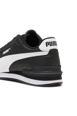 Uomo PUMA Sneakers nere con dettagli bianchi e soletta SoftFoam+ ST Runner v4 L
