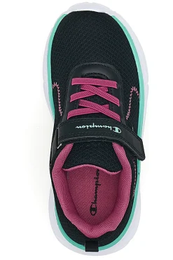 CHAMPION Sneakers nere con dettagli fucsia Hro J G Ps