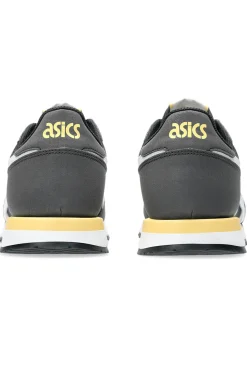 Uomo ASICS Sneakers Nere con Dettagli Laterali Bianchi TIGER RUNNER II
