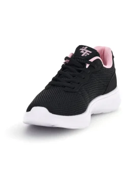 2T2L Sneakers nere con dettagli rosa in mesh 155BK070903 Online