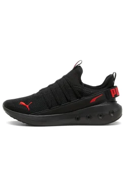 Uomo PUMA Sneakers nere con dettagli rossi Softride Carson Fresh