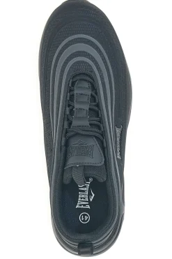 Uomo EVERLAST Sneakers nere con fondo effetto air e design sportivo RX0