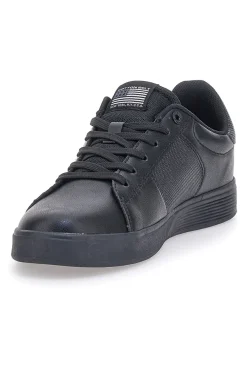 Uomo COTTON BELT Sneakers Nere con Lacci CBM4A54