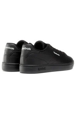 Uomo REEBOK Sneakers Nere con Loghi Bianchi Court Clean